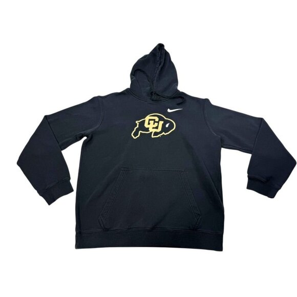 University Of Colorado Hoodie Black Size Medium - Picture 1 of 7